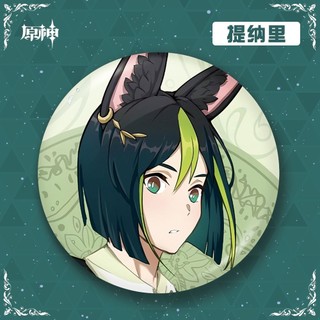 Genshin Tác Động Xiao Alhaitham Kamisato Ayato Diluc Trò Chơi Huy Hiệu Nút Thổ Cẩm Chân Cosplay Bộ Sưu Tập Đồ Chơi Túi Trang Trí Quà Tặng