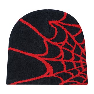 Mùa Thu Đông Nhện Web Dệt Kim Mũ Len Vintage Nam Nữ Hip Hop In Mũ Beanie Thể Thao Ngoài Trời Mũ Ấm Áp