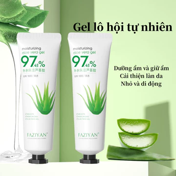 Gel lô hội dưỡng ẩm và làm mềm Aloe Vera Gel Aloe Vera & Vitamin E Gel làm dịu dưỡng ẩm làm sáng da cho mọi da Mặt nạ lô hội lô hội