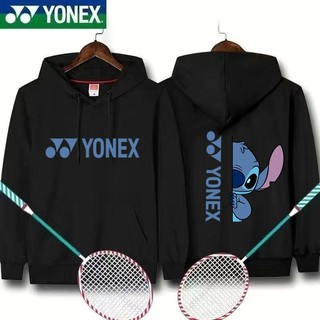 Áo Hoodie thể thao Yonex 2024 Thu Đông Mới Áo Hoodie cầu lông trung tính mềm mại và thoải mái dành cho học sinh và trẻ em
