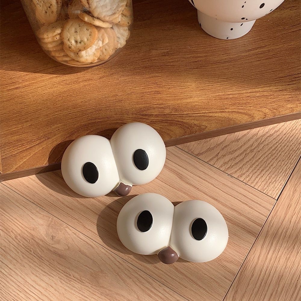 Bigapple 1 Cặp Hoạt Hình Ngộ nghĩnh Anime Phụ Kiện Ngộ nghĩnh Mắt Lớn DIY Trang Trí Khóa Giày Khóa Hoa Giày Ch Phụ Kiện RDG