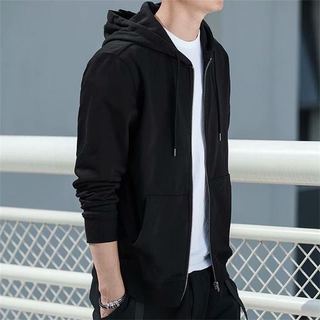 Áo Hoodie cầu lông Yonex mới Xuân Thu 2024 dành cho nam và nữ, Huấn luyện thoáng khí và thoải mái, Áo khoác dây kéo thể thao