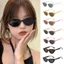 Hàng sẵn có-Y2K Kính râm mắt mèo thời trang Hàn Quốc Phong cách cổ điển Chống tia cực tím Kính râm nam và nữ siêu nhẹ