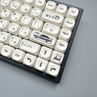 Ae86 Keycaps PBT Dye-sub MOA Profile Keycap Custom Keycaps Tương thích với công tắc Cherry Gateron MX