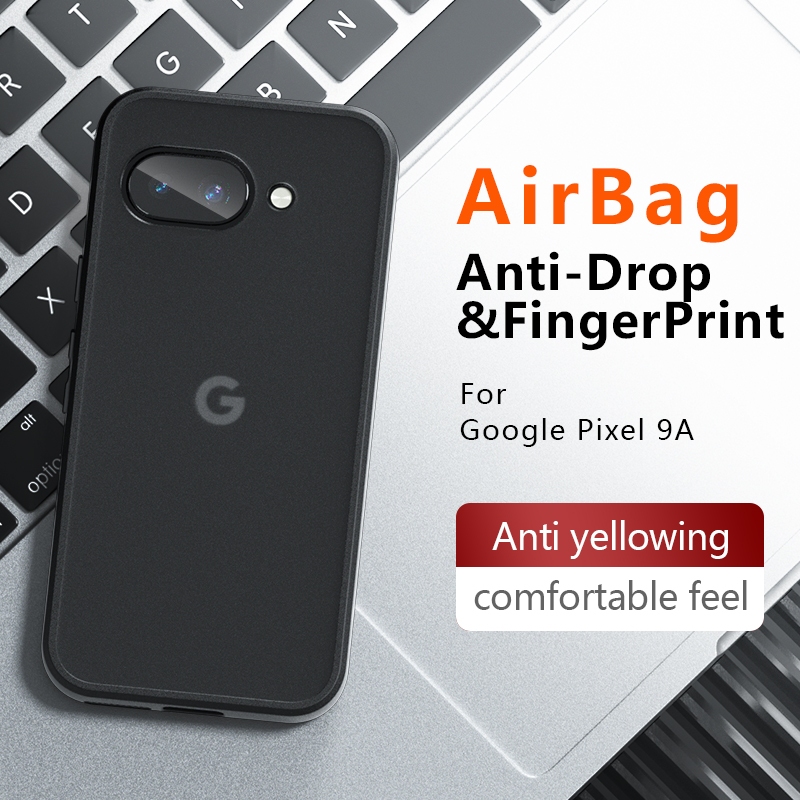 Ốp Lưng Cứng Từ Tính Trong Suốt Cho Google Pixel 9A Pixel9A Vỏ Điện Thoại PC