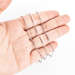 Thép không gỉ Kết Nối Thanh Dây Xích Thanh Dài Dây Chuyền Trang Sức Tự Làm Vòng Cổ Vòng Tay Phụ Kiện Tua Rua Dây Xích