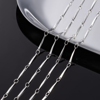 Thanh kết nối xoắn dài bằng thép không gỉ Dây chuyền thủ công diy Dây chuyền mỏng Phụ kiện trang sức