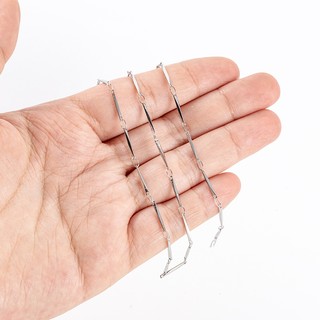 Thanh kết nối xoắn dài bằng thép không gỉ Dây chuyền thủ công diy Dây chuyền mỏng Phụ kiện trang sức