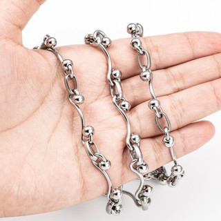 Dây chuyền thủ công bằng thép không gỉ Trang sức Vòng cổ tự làm Phụ kiện Vòng tay Thiết kế cá tính Dây chuyền