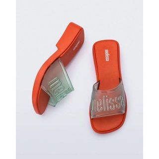 Giày Nữ Brazil Melissa 2025 Phong Cách Mới Flip-Flops Đế Dày Giày Đi Biển Mũi Mở