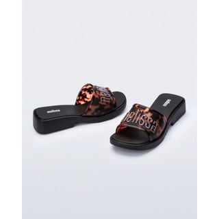 Giày Nữ Brazil Melissa 2025 Phong Cách Mới Flip-Flops Đế Dày Giày Đi Biển Mũi Mở