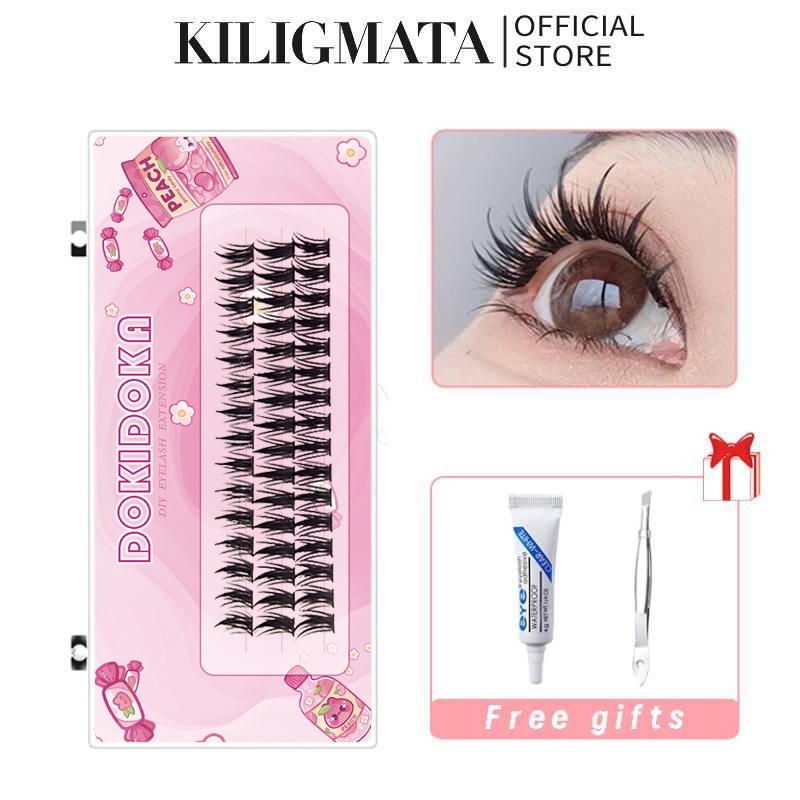 [Giao hàng trong ngày] Lông mi giả KILIGMATATA 3 hàng 11mm-12mm nghiên cứu và phát triển tự nhiên và chuyên nghiệp, chất lượng cao và có thể tái sử dụng