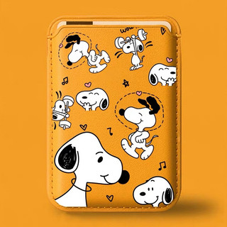 Giá đỡ thẻ ví họa tiết chó Snoopy toàn màn hình cho iPhone 15pro 15promax 14 14promax 14pro 16 16 plus 16 Pro Max