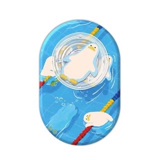 Giá đỡ điện thoại di động họa tiết vịt ngủ dễ thương cho iPhone 11 13Promax 15promax 15pro 14pro 12pro 16 pro max 16 plus 16 giá đỡ điện thoại di động