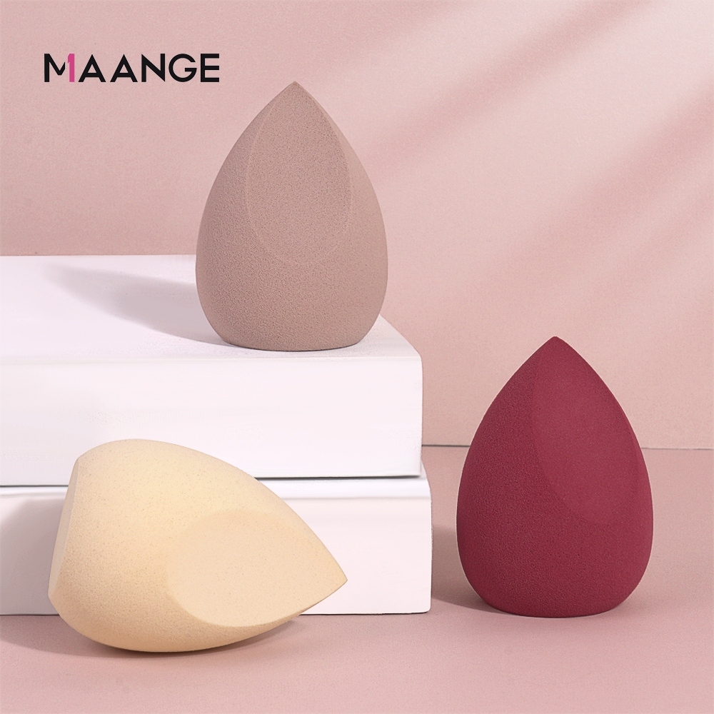 Mút Trang Điểm MAANGE Kèm Hộp Đựng Mút Xốp Trang Điểm M5853