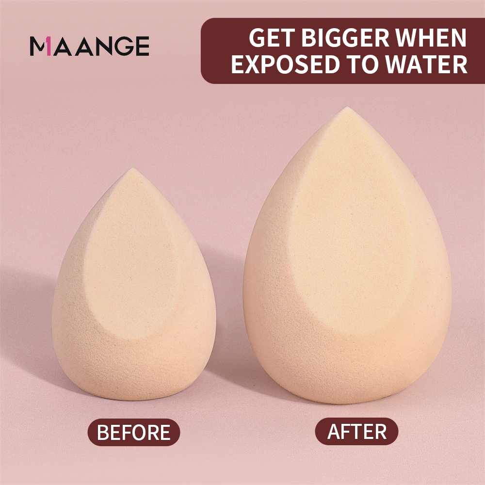 Mút Trang Điểm MAANGE Kèm Hộp Đựng Mút Xốp Trang Điểm M5853