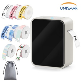 Máy in nhãn nhiệt Pristar P15 Nhãn dán nhãn Bluetooth Máy in nhãn Máy tạo nhãn Mini Di động Tương tự như D11 D110 Máy tạo nhãn