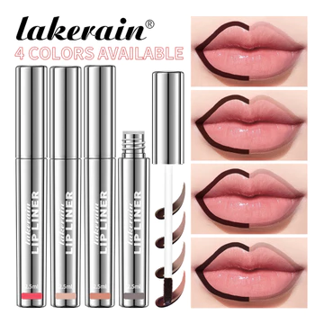 Son kẻ viền môi Lakerain, son xăm viền môi, lâu trôi không thấm nước, màu lì, bền màu 2,5ml