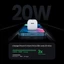 Ugreen 20W Mini PD Sạc Có Thể Gập Lại USB C Loại C Sạc Nhanh Sạc Tường Adapter Tương Thích Cho iPhone 13 / 13 Mini / 13 Pro / 13 Pro Max / 12 Pro Max / SE / 11, Pixel, Galaxy S