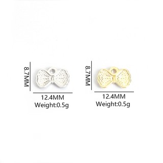 20 Chiếc Dễ Thương Nơ Nhỏ Gọn Thắt Nơ Men Quyến Rũ, Nhiều Màu Sắc Nơ Hình Mặt Dây Hợp Kim Phù Hợp Với Vòng Cổ Thời Trang DIY Vòng Tay Bông Tai, Trang Trí Tóc Trang Trí Quần Áo Phụ Kiện Ngọt Ngào Đơn Giản