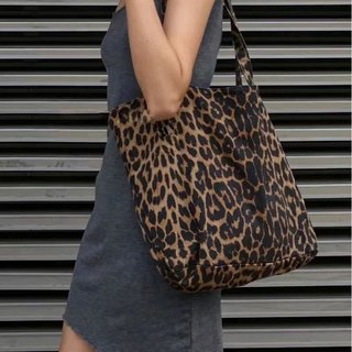 ZARANew Casual Woman Cheetah In Túi Tote Nữ Thời Trang Da Báo In Ví Mua Sắm