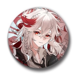 Trò Chơi Genshin Tác Động Xiao Venti Heizou Scaramouche Trò Chơi Huy Hiệu Kim Loại Nút Cài Áo Chân Cosplay Bộ Sưu Tập Đồ Chơi Túi Trang Trí Quà Tặng