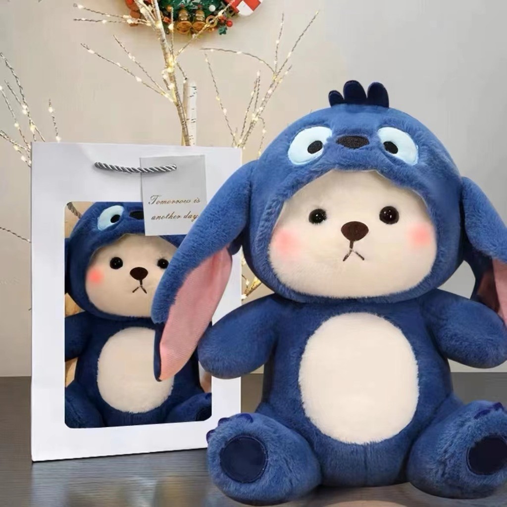 Giá Trị Cao Internet Người Nổi Tiếng Gấu Lena Sang Trọng Búp Bê Đồ Chơi Quà Tặng Boutique Sang Trọng Mũ Búp Bê Có Thể Th
