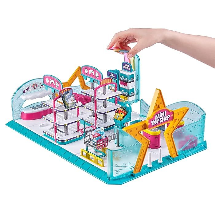 5 thương hiệu Mini đồ chơi bất ngờ! Cửa hàng đồ chơi siêu hiếm! Bộ đồ chơi trưng bày & cửa hàng độc quyền [27 miếng, 5 chiếc Mini siêu hiếm!]