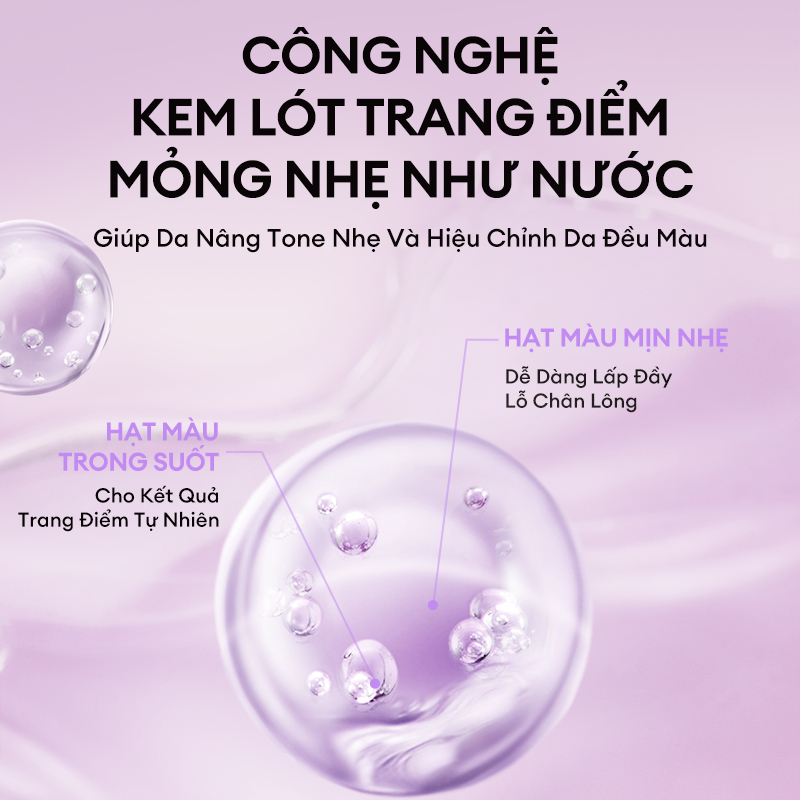 Ảnh Kem lót trang điểm COLORKEY 30g làm sáng da 2