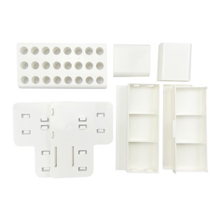 Hộp đựng dụng cụ bôi tổng hợp Acrylic nha khoa Hộp đựng cho ống tiêm & phụ kiện tổng hợp Dụng cụ nha khoa