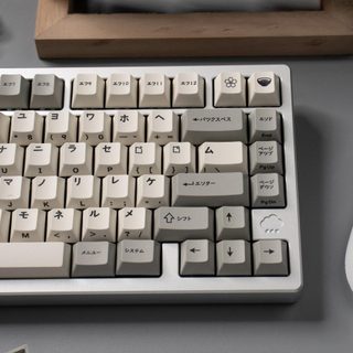Keycaps Katakana Nhật Bản PBT Dye-sub Cherry Profile Keycap Custom Keycaps Tương thích với công tắc Cherry Gateron MX