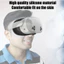Tấm che mặt nạ mắt bằng silicon cho tai nghe meta quest 3s VR thoáng khí Chống mồ hôi Ánh sáng chặn tay áo che mắt