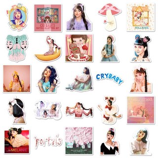 Bộ 50 Melanie Martinez POP Ca Sĩ Dán Cho Album Laptop Hành Lý Guitar Graffiti Đồ Chơi Miếng Dán