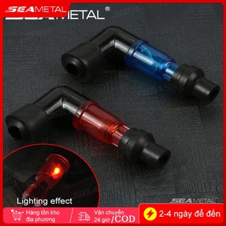 Đa Năng Xe Máy Flash Bugi SEAMETAL Nắp Xe Máy Đánh Lửa Bugi Nắp El Nhấp Nháy Bugi Nắp Cho Xe Máy HOT