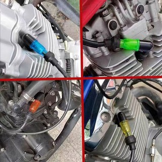 Đa Năng Xe Máy Flash Bugi SEAMETAL Nắp Xe Máy Đánh Lửa Bugi Nắp El Nhấp Nháy Bugi Nắp Cho Xe Máy HOT