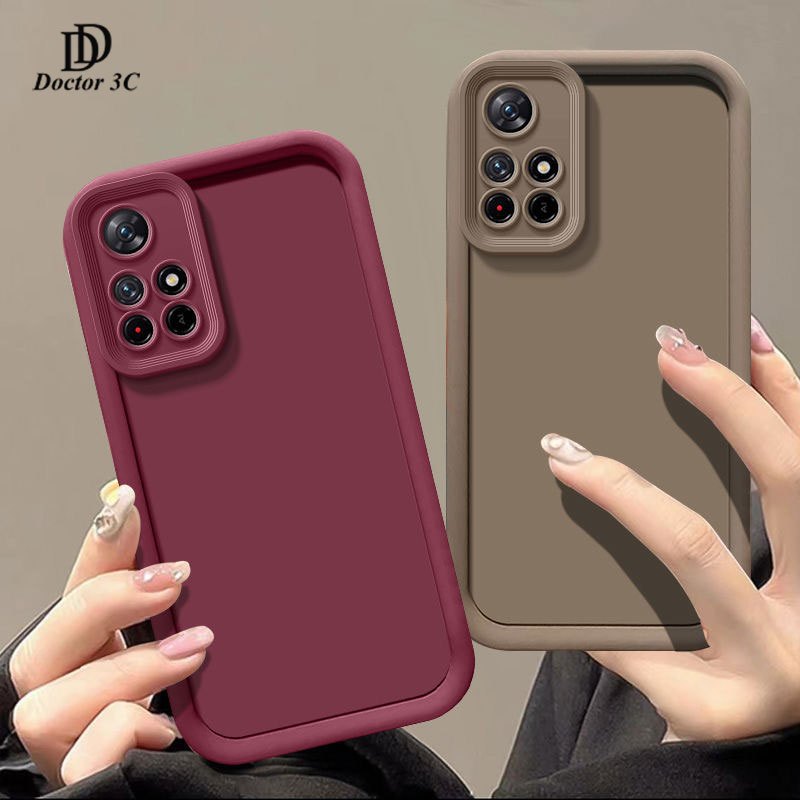 Ốp điện thoại viền vuông màu trơn chống sốc cho Redmi 14C 13C 12C 11A A2 A1 10 10C 10A 9A 9C 9T K80 K70 K60 K50 K40 K30 Pro K70E 4G 5G 2025
