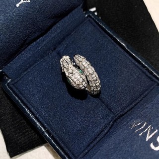 Nhẫn nữ thiết kế thích hợp cao cấp giác quan rắn thời trang cá tính ánh sáng sang trọng retro đuôi vòng ngón trỏ vòng bán buôn