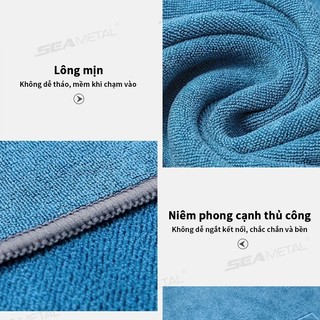 Khăn Lau Xe Ô Tô Đa Năng Siêu Thấm Hút Lông Nhung Siêu Mềm Mại Không Làm Trầy Xước Sơn Xe