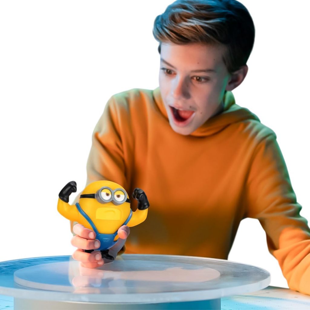 Minions Despicable ME 4 Super Squishy Mega Dave | Đồ chơi nhân vật hành động Heroes of Goo JIT Zu | Với hạt nước Gooey độc đáo | Kéo giãn bé lên đến 3 lần kích thước