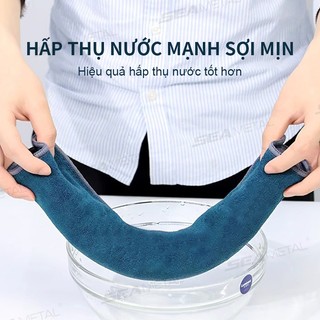 Khăn Lau Xe Ô Tô Đa Năng Siêu Thấm Hút Lông Nhung Siêu Mềm Mại Không Làm Trầy Xước Sơn Xe