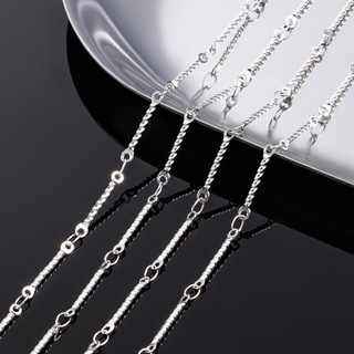 Dây chuyền xoắn bằng thép titan Trang sức tự làm Vòng cổ Vòng tay Phụ kiện Dây chuyền thanh ren