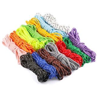 Dây tròn polyester 5mm, chống mài mòn, dùng cho dệt tay, quần áo, giày dép