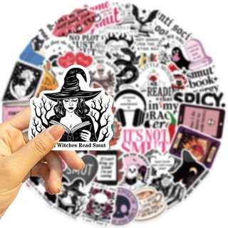Bộ 50 Smut Bookish Dán Graffiti DIY Hành Lý Laptop Điện Thoại Đàn Guitar Xe Đạp Ván Trượt Đề Can