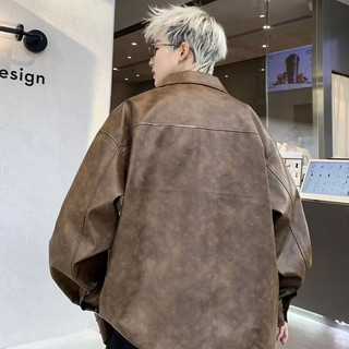 Áo khoác da nam GKSSS, áo khoác phi công Harrington màu trơn cao cấp mát mẻ phong cách Mỹ