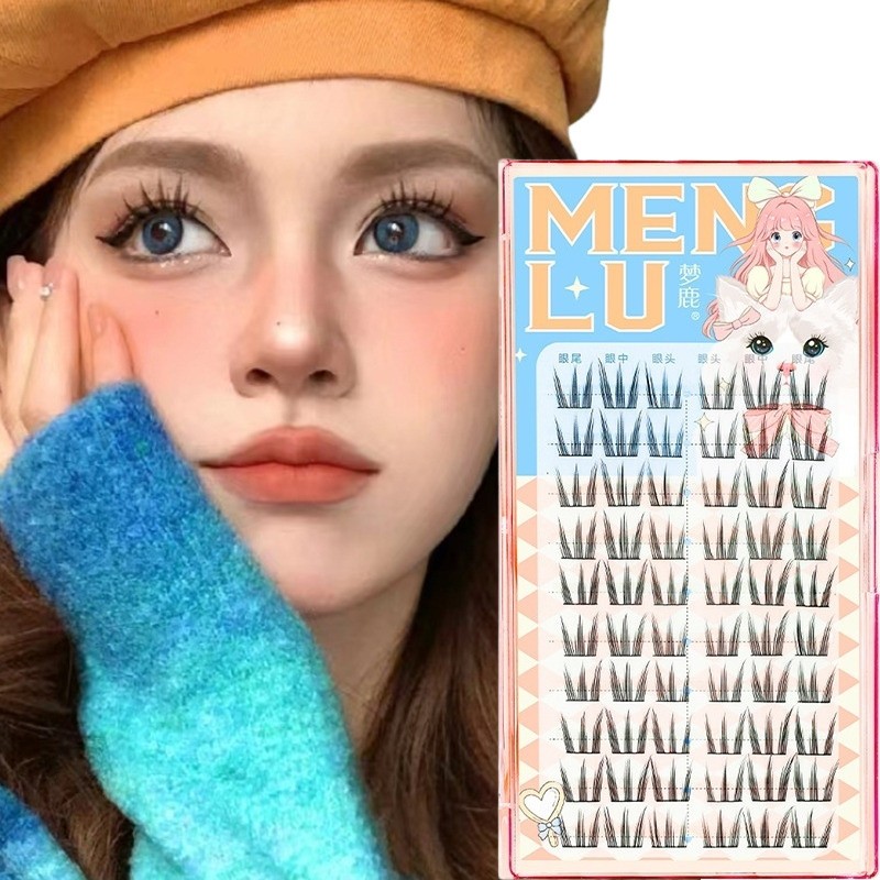 Lông Mi Giả Manga Mềm Mại Tự Nhiên, Dày, Trang Điểm Hàng Ngày