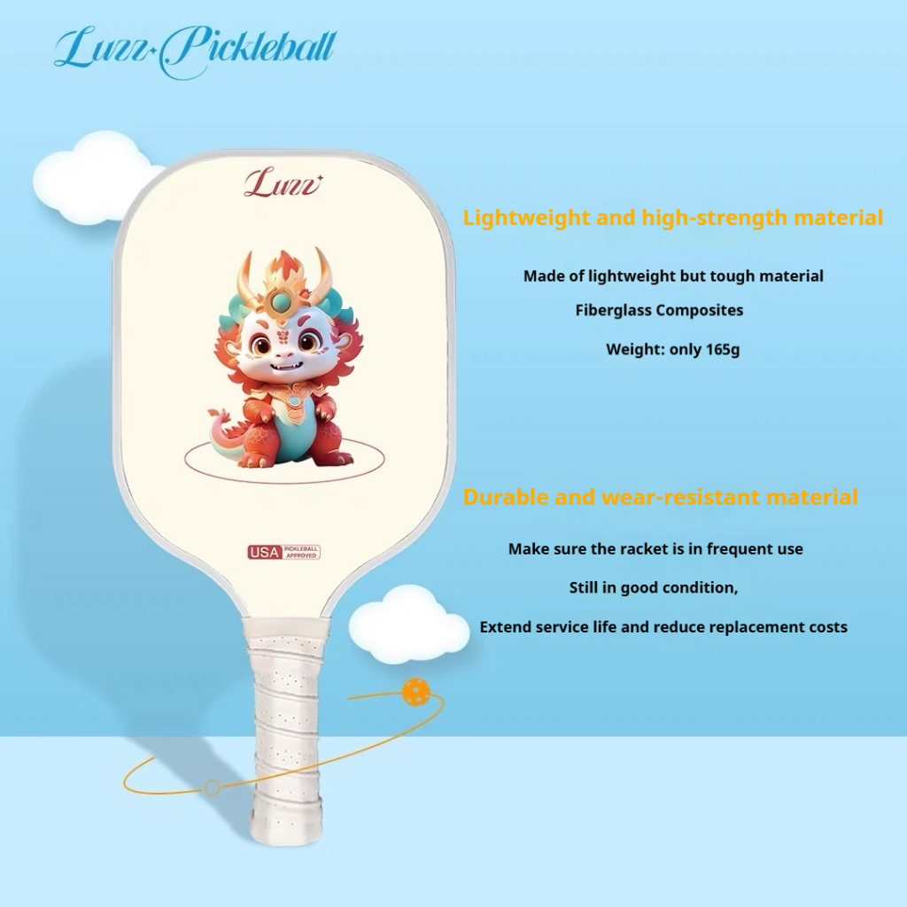 LUZZ Vợt Pickleball Trẻ Em Được Làm Từ Vật Liệu An Toàn, Thân Thiện Với Môi Trường Và Không Độc Hại | BigBuy360 - bigbuy360.vn