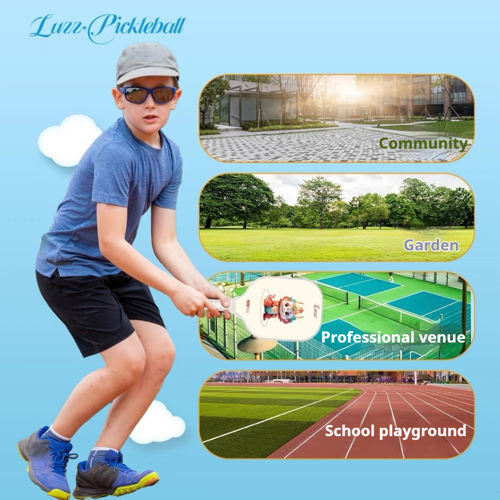 LUZZ Vợt Pickleball Trẻ Em Được Làm Từ Vật Liệu An Toàn, Thân Thiện Với Môi Trường Và Không Độc Hại | BigBuy360 - bigbuy360.vn