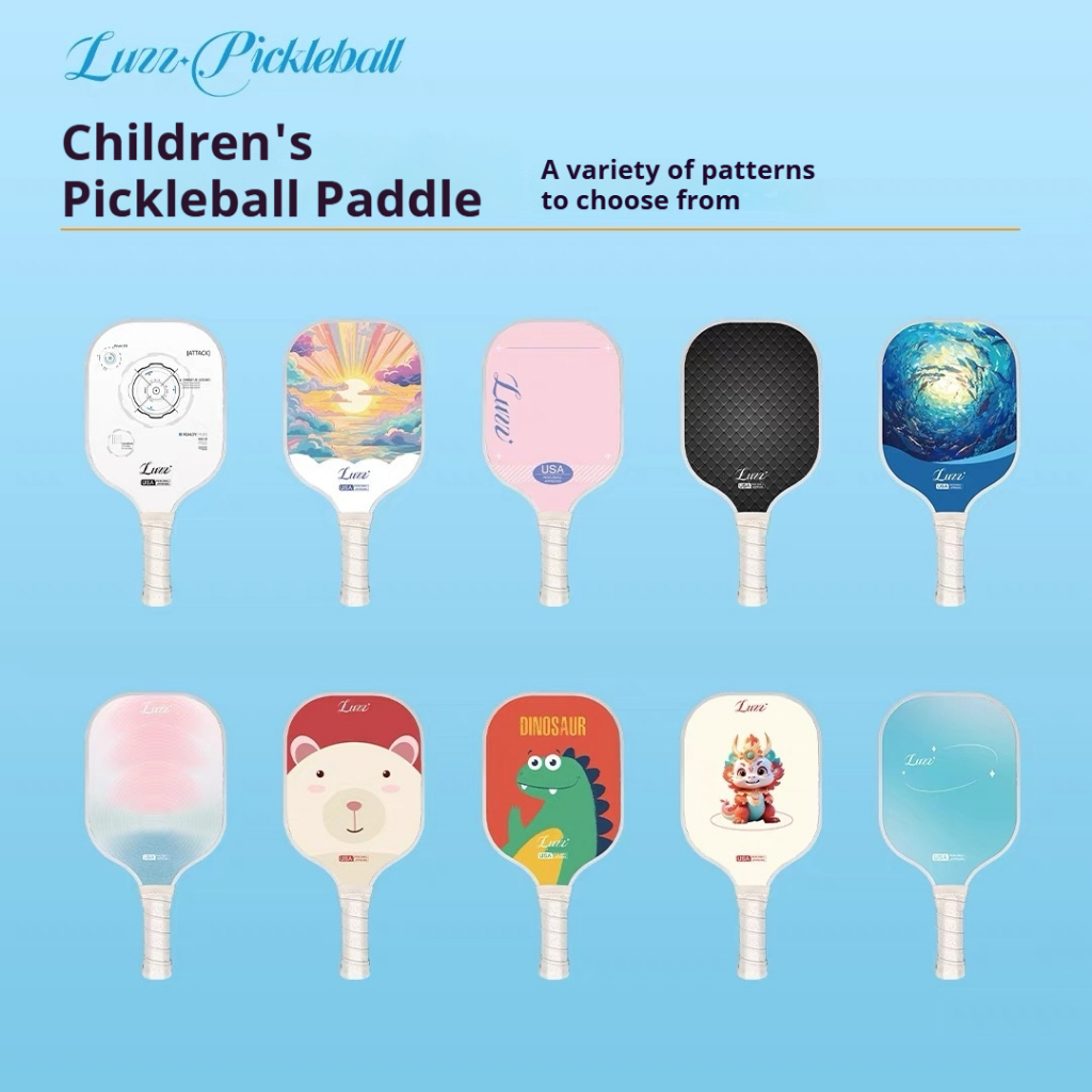 LUZZ Vợt Pickleball Trẻ Em Được Làm Từ Vật Liệu An Toàn, Thân Thiện Với Môi Trường Và Không Độc Hại | BigBuy360 - bigbuy360.vn