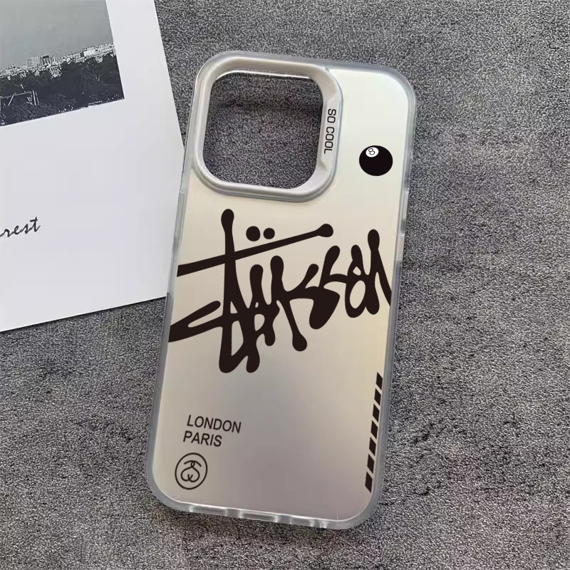 Xu Hướng Thời Trang Tiếng Anh lMD Cool Bida Frosted Acrylic Hard Case Tecno Spark GO 1 2 2025 2024 2023 Vỏ Phụ Kiện Chống Sốc Vỏ Bảo Vệ