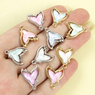 10 Chiếc Thủy Tinh Pha Lê khảm Tinh Tế Dreamy Nàng Tiên Cá Đuôi Quyến Rũ Tính Khí Vòng Cổ Vòng Tay Bông Tai DIY Hình Đuôi Cá Mặt Dây Đi Biển Kỳ Nghỉ Phụ Kiện Trang Sức Nữ Thanh Lịch